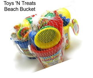 Toys \'N Treats Beach Bucket