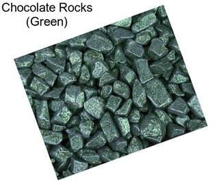Chocolate Rocks (Green)