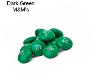 Dark Green M&M\'s