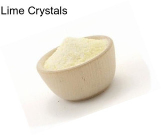 Lime Crystals
