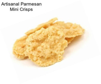 Artisanal Parmesan Mini Crisps