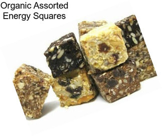 Organic Assorted Energy Squares