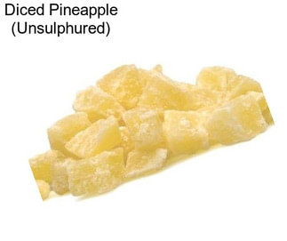 Diced Pineapple (Unsulphured)