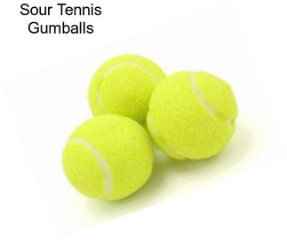 Sour Tennis Gumballs