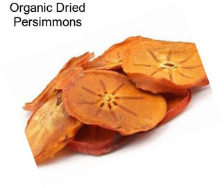 Organic Dried Persimmons