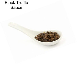 Black Truffle Sauce