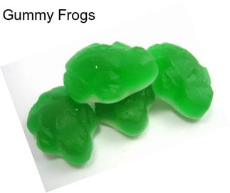 Gummy Frogs