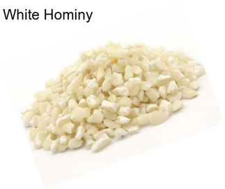 White Hominy