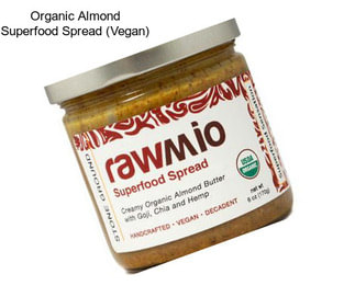 Organic Almond Superfood Spread (Vegan)