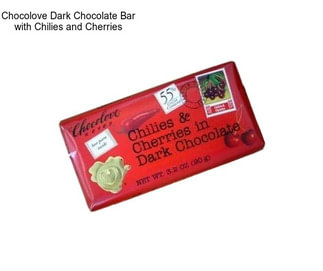 Chocolove Dark Chocolate Bar with Chilies and Cherries