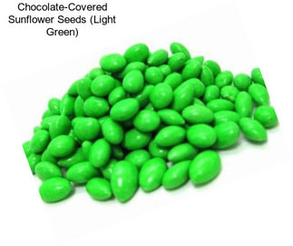 Chocolate-Covered Sunflower Seeds (Light Green)