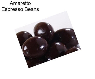 Amaretto Espresso Beans