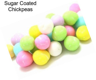 Sugar Coated Chickpeas