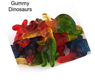 Gummy Dinosaurs