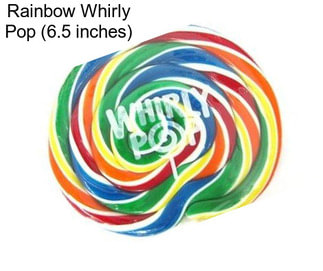 Rainbow Whirly Pop (6.5 inches)
