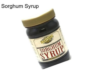 Sorghum Syrup