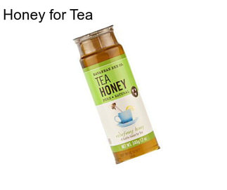Honey for Tea
