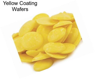 Yellow Coating Wafers
