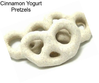 Cinnamon Yogurt Pretzels