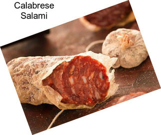 Calabrese Salami