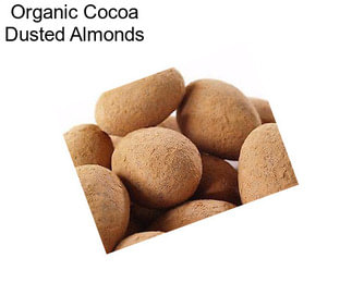 Organic Cocoa Dusted Almonds