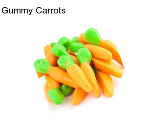 Gummy Carrots