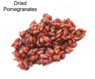 Dried Pomegranates