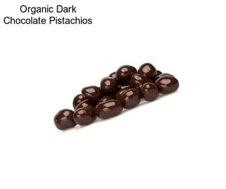 Organic Dark Chocolate Pistachios