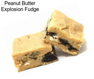 Peanut Butter Explosion Fudge