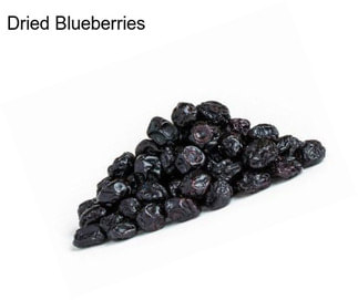 Dried Blueberries