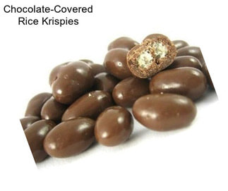 Chocolate-Covered Rice Krispies