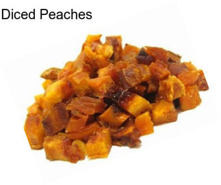Diced Peaches