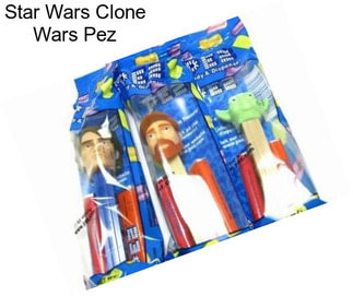 Star Wars Clone Wars Pez