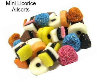 Mini Licorice Allsorts