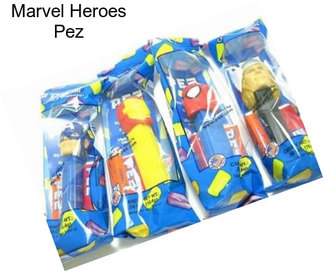 Marvel Heroes Pez