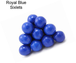 Royal Blue Sixlets