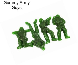 Gummy Army Guys
