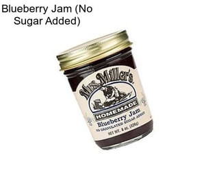 Blueberry Jam (No Sugar Added)