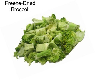 Freeze-Dried Broccoli