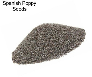 Spanish Poppy Seeds