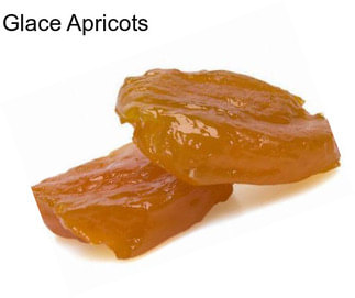 Glace Apricots