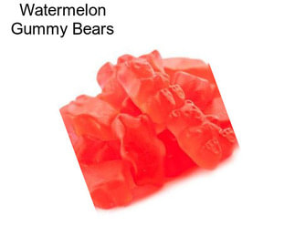 Watermelon Gummy Bears