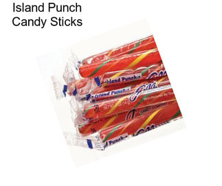 Island Punch Candy Sticks