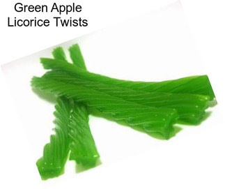 Green Apple Licorice Twists