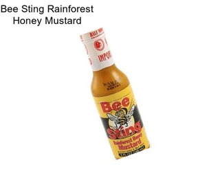 Bee Sting Rainforest Honey Mustard