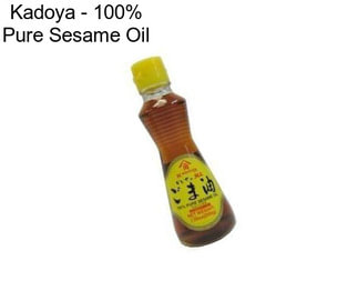 Kadoya - 100% Pure Sesame Oil