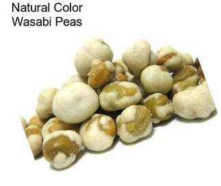 Natural Color Wasabi Peas