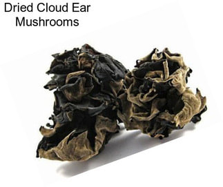 Dried Cloud Ear Mushrooms