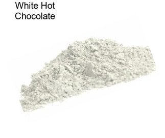 White Hot Chocolate