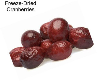 Freeze-Dried Cranberries